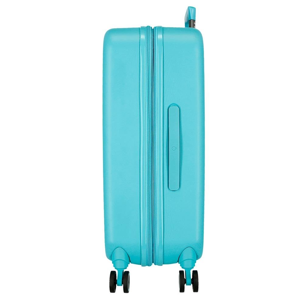 Enso Annie Maleta Mediana Azul 48x70x28 cms Rígido 4,32 kgs Cierre TSA ABS 4,32 kgs 94,08LExtensible