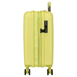 Joumma Disney Minnie Line Maleta de Cabina Amarillo 40x55x20 cms rígida 2,8 kgs Cierre TSA Integrado ABS 2,8 kgs 37L Extensible Equipaje de Mano