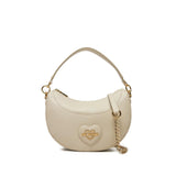 Love Moschino Bolso de Hombro Mujer Blanco Perla Talla única