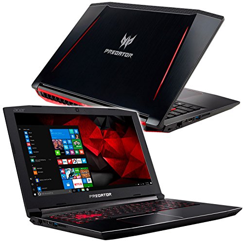 acer NH.Q2BEB.009 - Ordenador portátil de 15.6" (Intel Core i7-7700Hq, Disco Duro de 1 TB, 16 GB de RAM, Nvidia Geforce GTX 1060, Windows 10) Negro