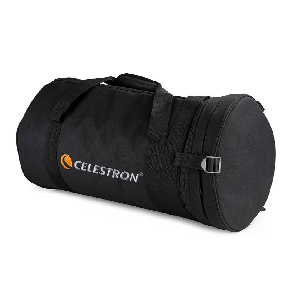 Celestron 94030 Bolsa para telescopio de 9,25” para Tubos ópticos Schmidt Cassegrain y EdgeHD – Estuche Duradero Resistente al Agua con Compartimentos Protectores, Bolsillo Accesorios y Correa, Negro