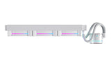 Nfortec Atria X refrigeración líquida CPU 360mm ARGB 240W compatible Intel AMD color blanco