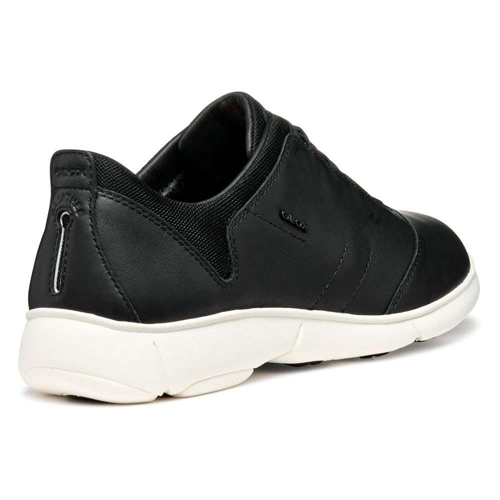 Geox D Nebula 2.0 C, Zapatillas Mujer, Black, 39 EU