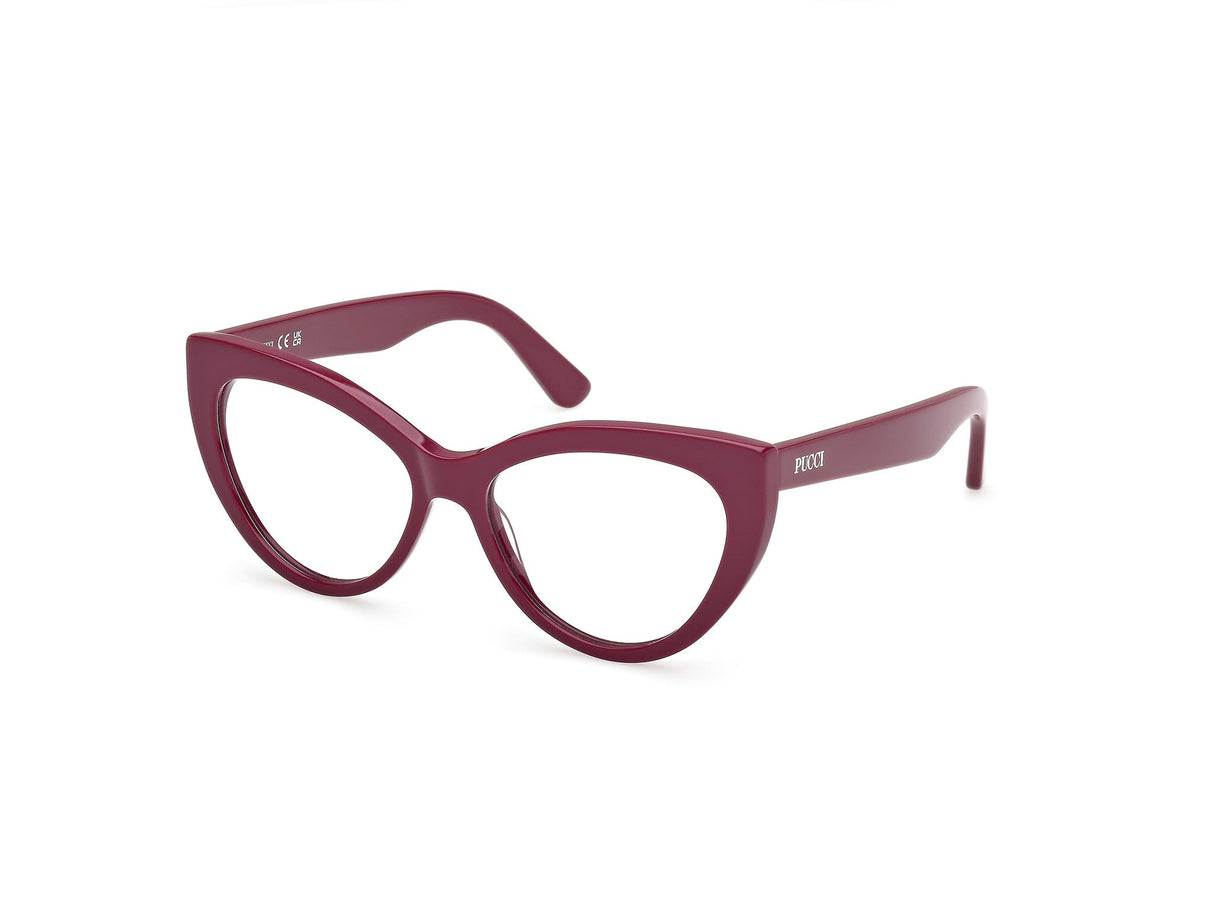PUCCI EP5266 Gafas, Shiny Violet, 54 Unisex Adulto