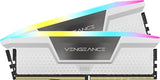 CORSAIR Vengeance RGB DDR5 - 32GB 2x16GB DIMM - 6200MHz - Unbuffered, 36-39-39-76, STD PMIC, XMP 3.0