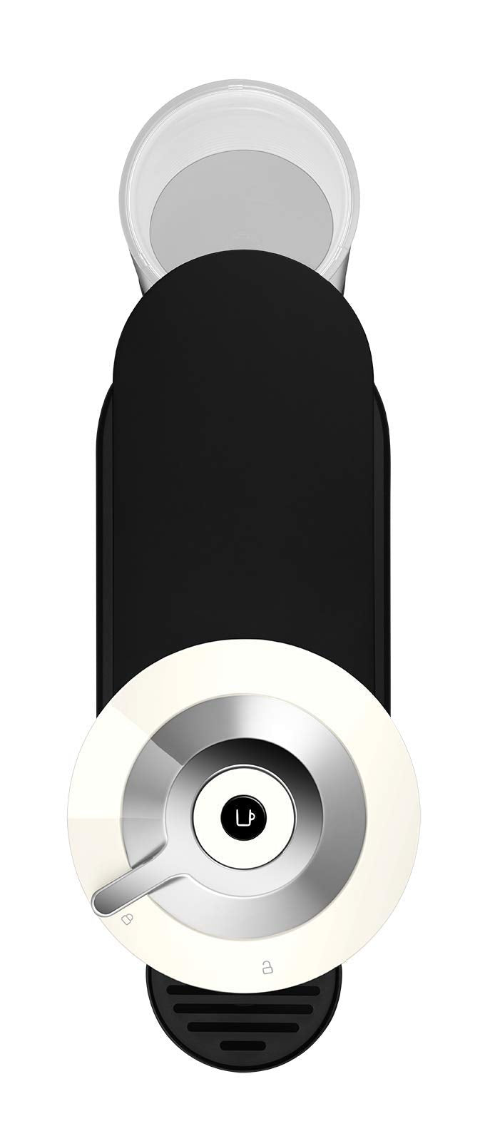Nespresso De'Longhi ENV 120.WAE Vertuo Next - Cafetera de cápsulas con espumador de leche Aeroccino, color blanco