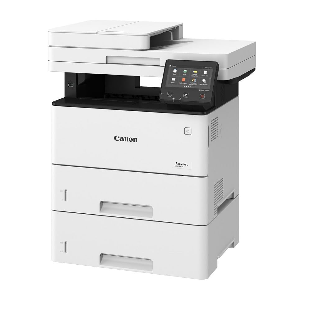 Canon i-SENSYS MF553dw Impresora Multifunción Blanco y Negro Láser 4 en 1, Impresión, Copia, Escaneo y Fax, WiFi, DADF de 50 Hojas, Impresión a Doble Cara Automática