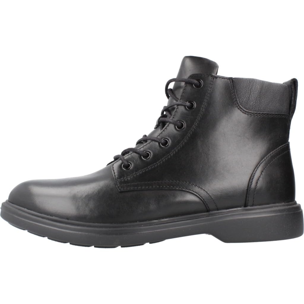 Geox U Ottavio, Botas Hombre, Negro, 44 EU