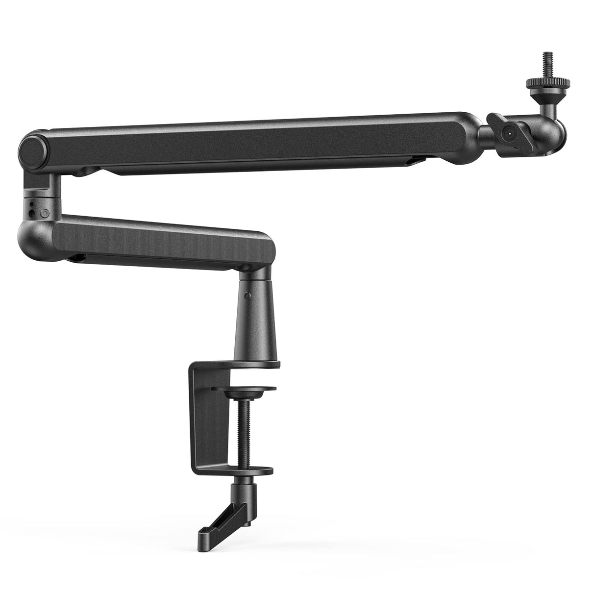 FIFINE Soporte de Micrófono, Brazo de Micrófono para Micrófono K658 K688 AM8 A8, con Pinza para Micrófono, Adaptador deTornillo, Gestión de Cables
