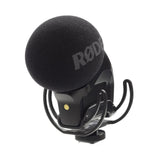 Stereo VideoMic Pro de RØDE - Versátil micrófono estéreo para uso en cámara con dos cápsulas de ½ pulgada en disposición fija X/Y para filmaciones, creación de contenidos y grabación en localizaciones