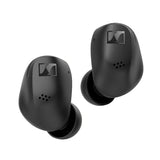 Sennheiser ACCENTUM True Wireless Auriculares - Sonido nítido con ANC híbrida, diseño ergonómico, 28 Horas de duración de batería, Interfaz táctil y Calidad de Llamada con Doble micrófono - Negro