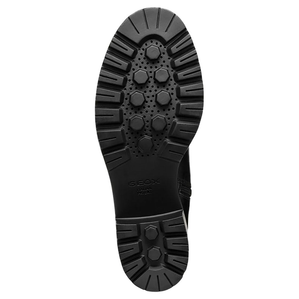 Geox D Damiana C, Botín Mujer, Black, 37.5 EU