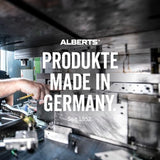 Alberts 836436 Anclaje de correa de cabrio, uso universal, galvanizado sendzimir, 33 x 33 x 210 mm, Juego de 100