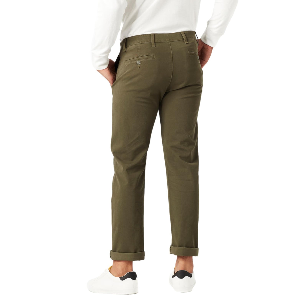 Dockers Slim Fit Ultimate Chino Pants, Pantalones Casuales para Hombre, Verde (Army Olive), 32W / 30L
