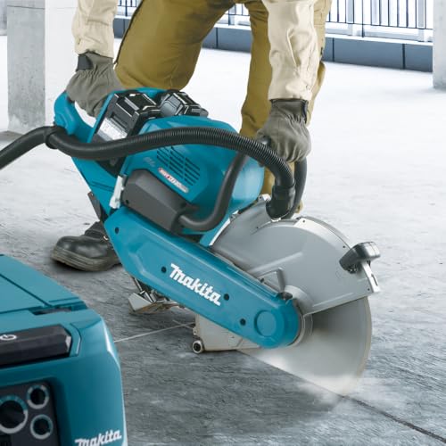 Makita CE002GZ01 Twin 40V Max (80V) Li-ion XGT Brushless 355mm Power Cutter - Baterías y cargador no incluidos