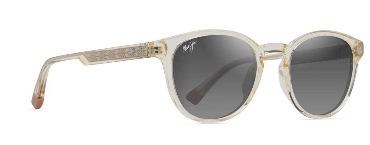 Maui Jim Hiehie Gafas, Shiny Trans Yellow, 50-20-145 Unisex Adulto