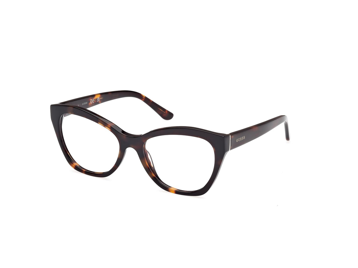 GUESS Gu50177 Marcos para Gafas recetadas, Marrón Tortuga, Standard para Mujer