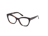 GUESS Gu50177 Marcos para Gafas recetadas, Marrón Tortuga, Standard para Mujer