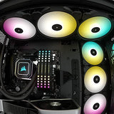 Corsair iCUE H170i ELITE CAPELLIX Refrigeración Líquida de CPU 33 LED RGB CAPELLIX Ultrabrillantes, Radiador 420mm, Tres Ventiladores PWM de Magnética de 140 mm, iCUE COMMANDER CORE Incluido Negro