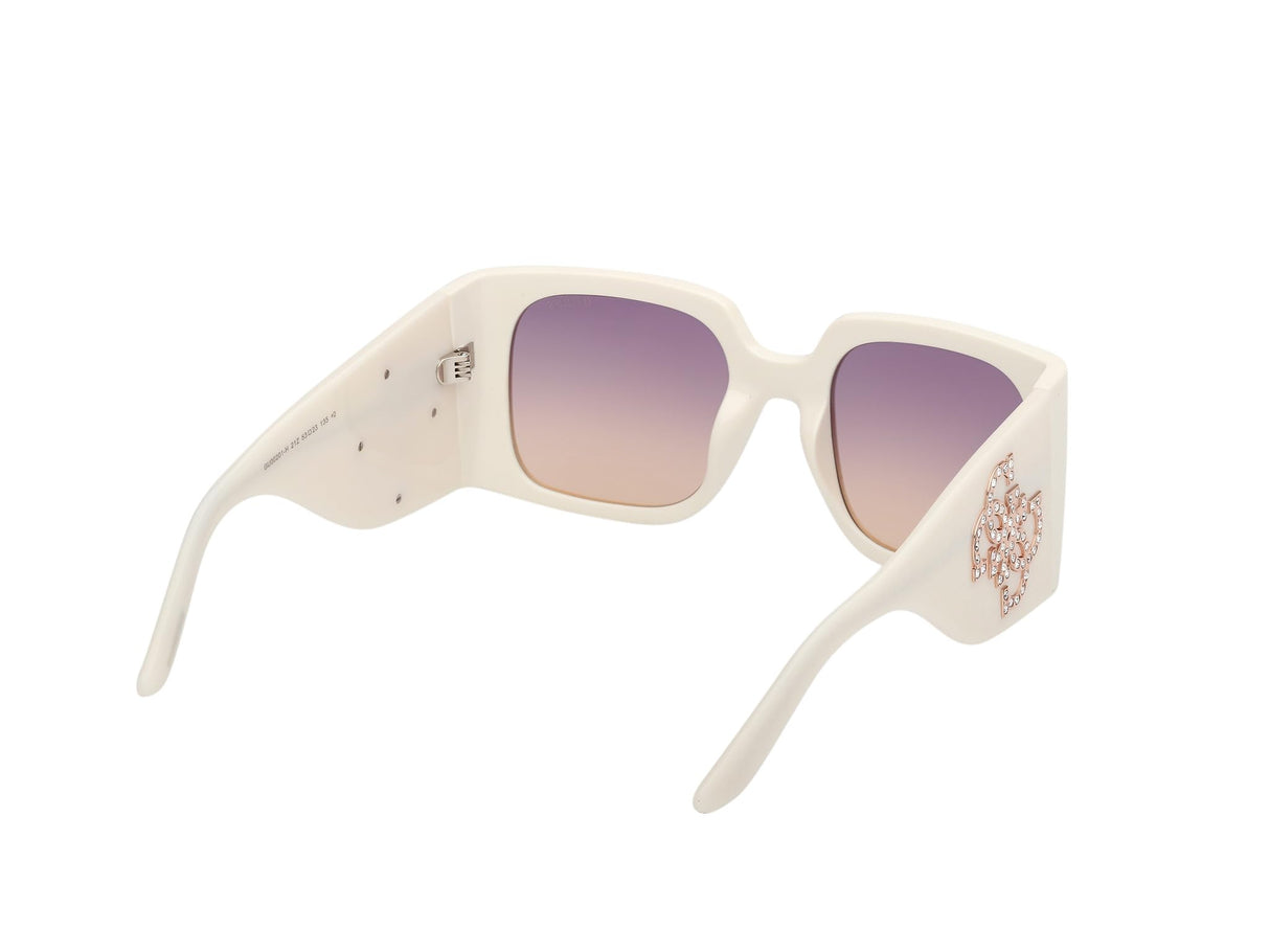 GUESS Gafas de Sol GU00201-H 21Z shiny white 53/23/135 Mujer