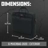 Gator Funda Semi-Rígida Mezcladores 2020 20" X 20" X 5.5" cm