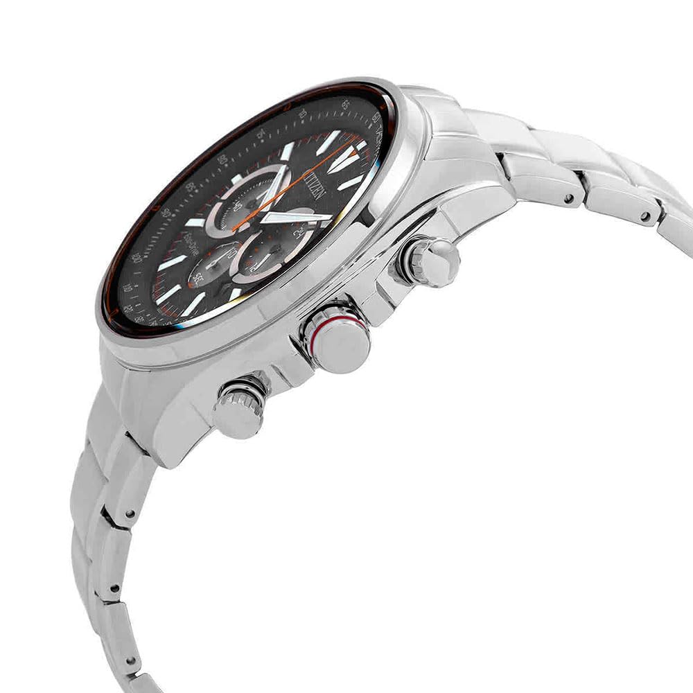 Citizen Reloj Cronógrafo para Hombres de Cuarzo japonés con Correa en Acero Inoxidable CA4561-89E