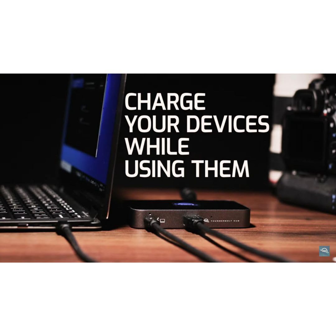 OWC - Hub Thunderbolt - Hub Thunderbolt 4 con 5 Puertos para Mac y Windows