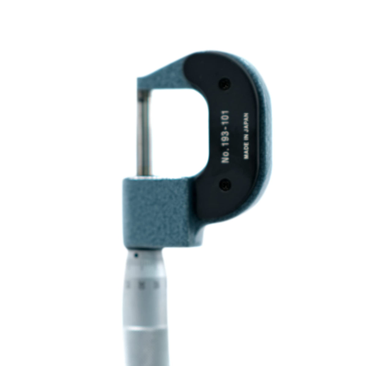 Mitutoyo 193-101 Micrómetro digital exterior con contador mecánico, rango de 0 mm-25 mm