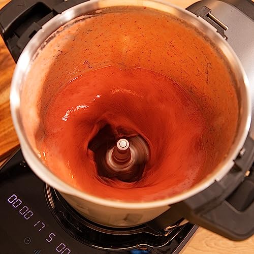 Cecotec Robot de Cocina Multifunción Mambo 11090. 1600 W, 37 Funciones, APP, Báscula y Jarra de 3,3 Litros de Acero inoxidable apta para Lavavajillas, Recetario y Accesorios
