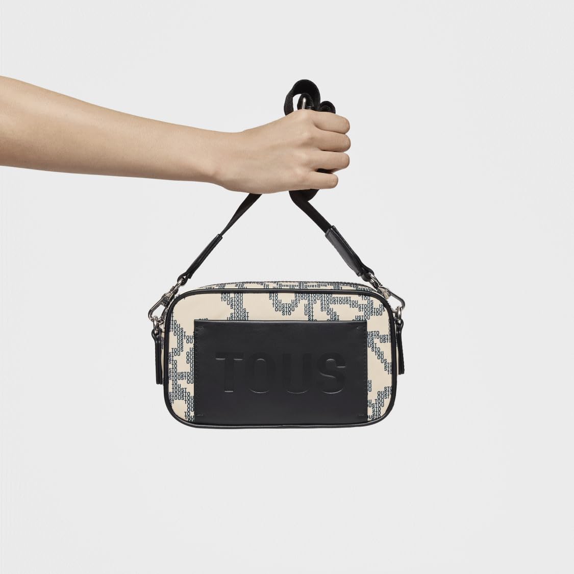 TOUS Bandolera Reporter Beige Kaos Pix Soft