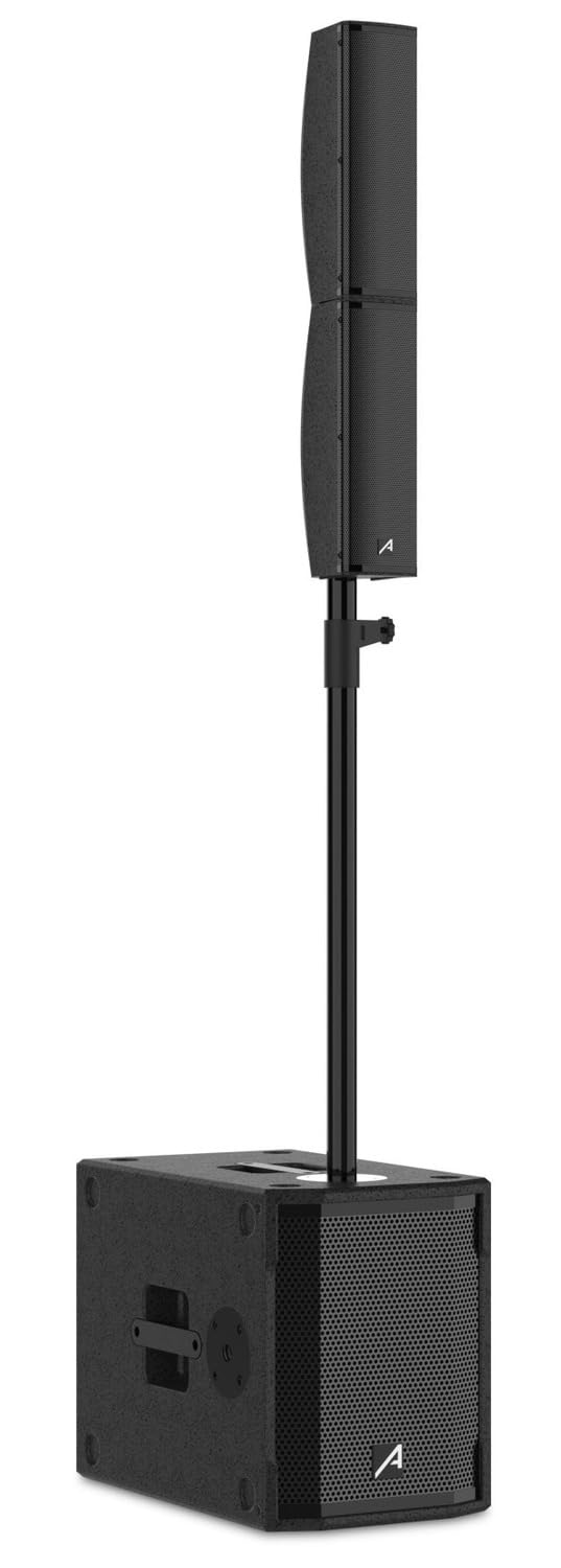 Audibax Detroit 1000 DSP - Altavoz de Sistema PA - Sistema de Columna Activo de Rango Completo - Potencia de 1000W - Módulo DSP con Amplificador de Clase D - Conexión Auxiliar y Bluetooth 5.0 y TWS