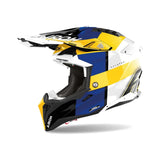 AIROH AVIATOR 3 MONARCH BLUE/YELLOW GLOSS S