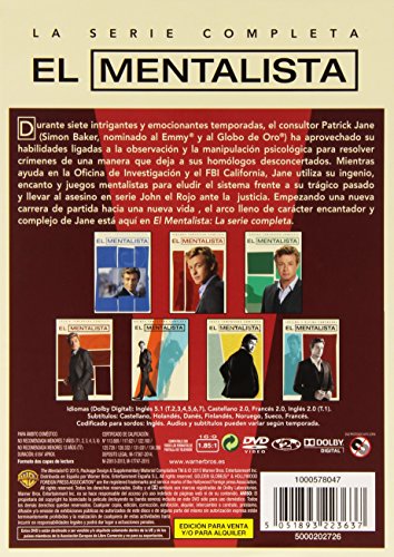 El Mentalista Temporada 1-7 [DVD]