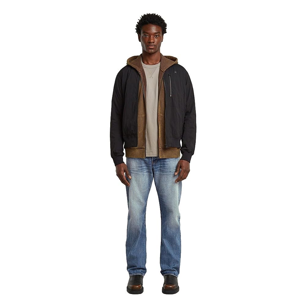 G-STAR Tech Bomber Chaqueta, Negro (dk Black D25508-E070-6484), L Hombres