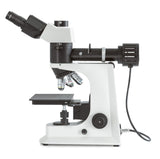 Microscopio metalurgico [Kern OKM-173] El metalurgico para los usuarios experimentados, Sistema óptico: Infinity, Tubo: Trinocular, iluminación: 6 V/30 W halógena (luz).