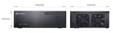 SilverStone SST-GD04B USB 3.0 - Grandia HTPC Micro ATX Carcasa de Ordenador, Rendimiento silencioso con Alto Flujo de Aire, Negro