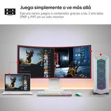LG 39GS95QE-W - Monitor Gaming Ultragear, 39", OLED WQHD, (3440x1440), 21:9, 240 Hz, 0,03 ms, Clasificación F, Tecnología Micro Lens Array +, DisplayHDR True Black 400, Blanco