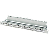 TELEGÄRTNER J02024A0007 Entrance Panel Cat 6+, 1U, 48 Ports, Light Grey