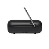 JBL Tuner 2 Sintonizador de radio JBL, altavoz portátil Bluetooth con MP3, DAB plus y radio FM, sonido potente y nitidez, color negro