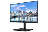 Samsung LF24T450FQRXEN - Monitor Panel IPS de 24" UHD (1,920 x 1,080, 16:9, 75Hz, Modo Eye Saver, Flicker Free, Pantalla Ahorro Energético), Negro