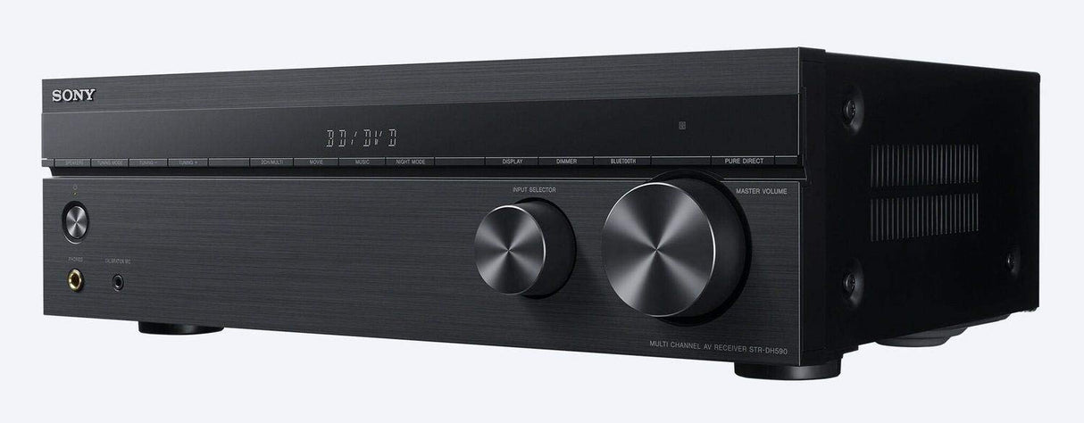 Sony STR-DH590 - Receptor AV (5.2 Canales, Bluetooth, Transferencia 4K, Dolby Vision), Color Negro