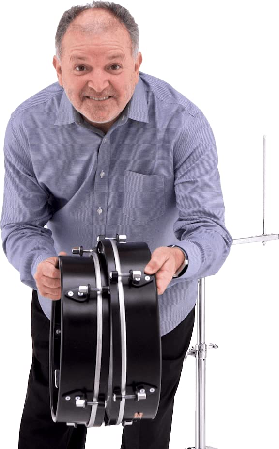 PEARL Timbales Travel 14" et 15" avec stand