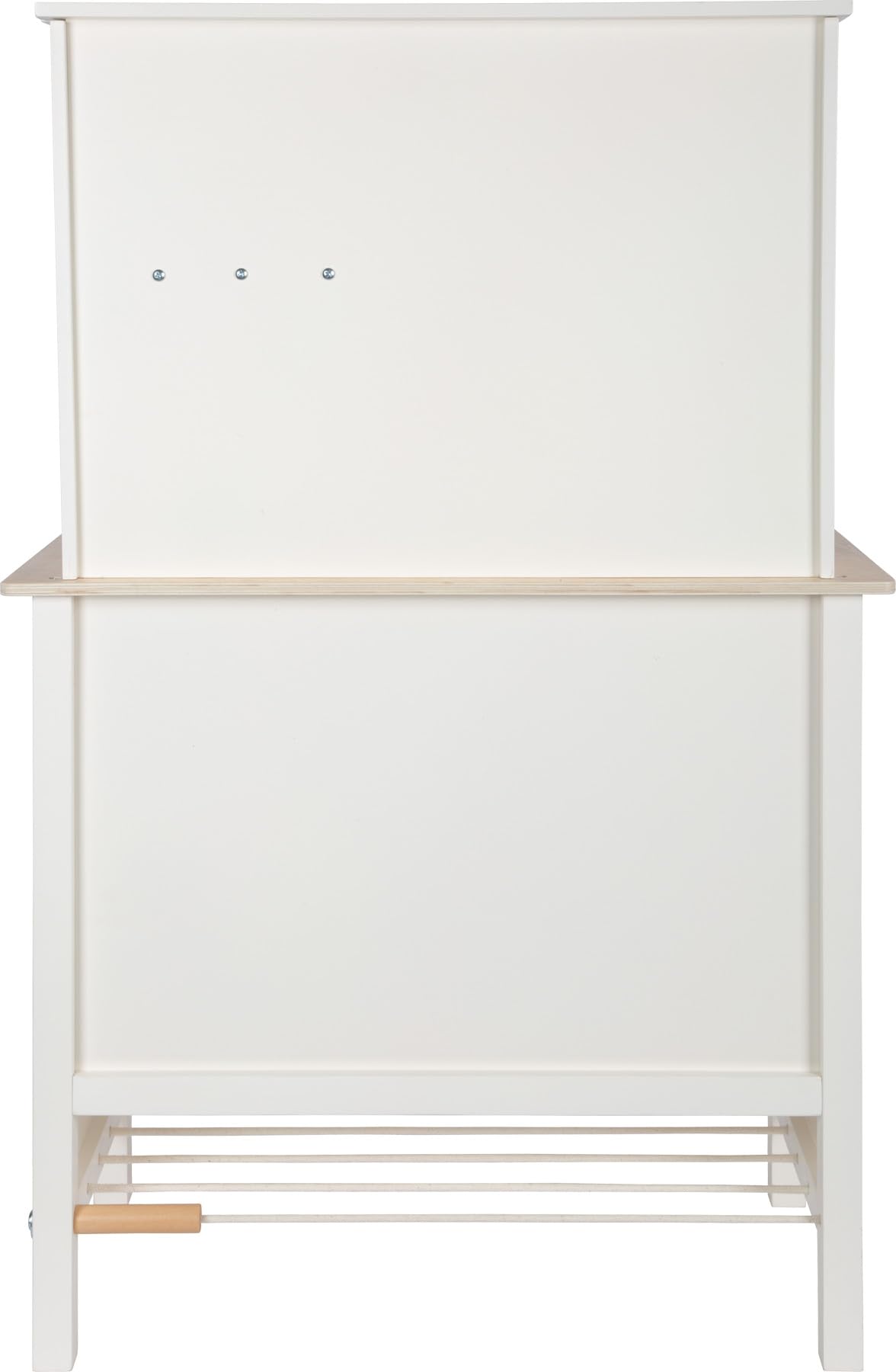 small foot Cocina Infantil Blanco Tasty, Madera Placa luz Sonido, Incl. Acc.de 5 Uni, de 3 años, 12673, Color Colorido