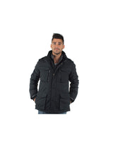 Schott NYC FIELD, Chaqueta para Hombre, Negro, M