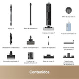 DREAME H14 Dual Aspirador en Seco y Húmedo 5 en 1, Solución de Limpieza con Proporción Inteligente, Se Puede Tumbar, Lavado del Cepillo a 60 °C en 5 min, 18.000 Pa de Succión, con Luz LED