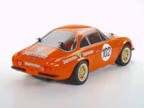 Tamiya 58708 1:10 RC Renault Alpine A110 Jägerm. M - 06 - Coche teledirigido, vehículo RC, modelismo, Kit para Montar, Hobby, Tinkering, Multicolor