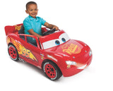 Coche eléctrico para niños Huffy Disney Rayo Mcqueen, Coche motorizado 6v Rayo Mcqueen Rojo.