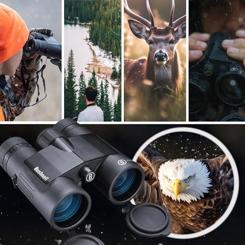 Bushnell - Prime 8x42 - Negro - Techo de Prisma - Prismáticos - IPX7 Impermeable - Barrera EXO - Completamente Multicapa - BPR842