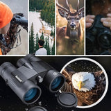 Bushnell - Prime 8x42 - Negro - Techo de Prisma - Prismáticos - IPX7 Impermeable - Barrera EXO - Completamente Multicapa - BPR842