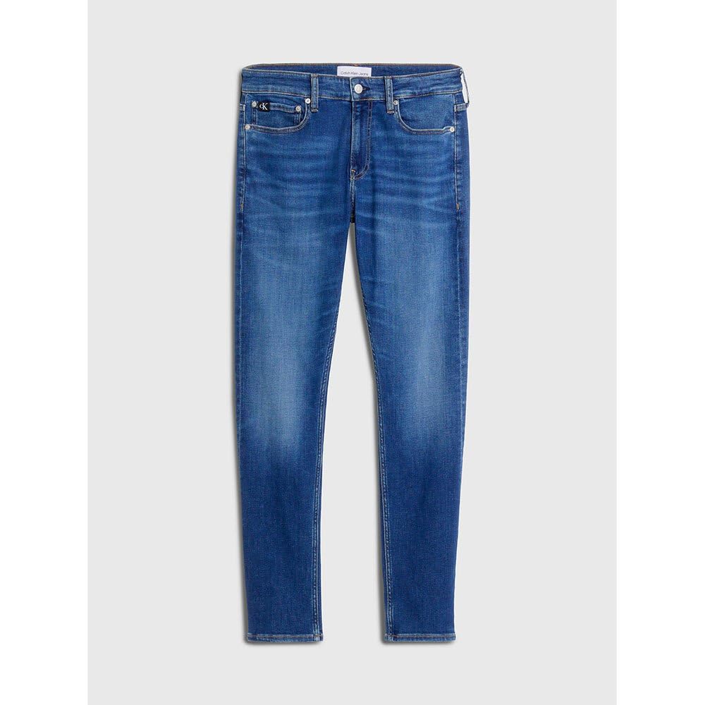 Calvin Klein Vaqueros Hombre Slim Fit, Azul (Denim Dark), 34W/32L